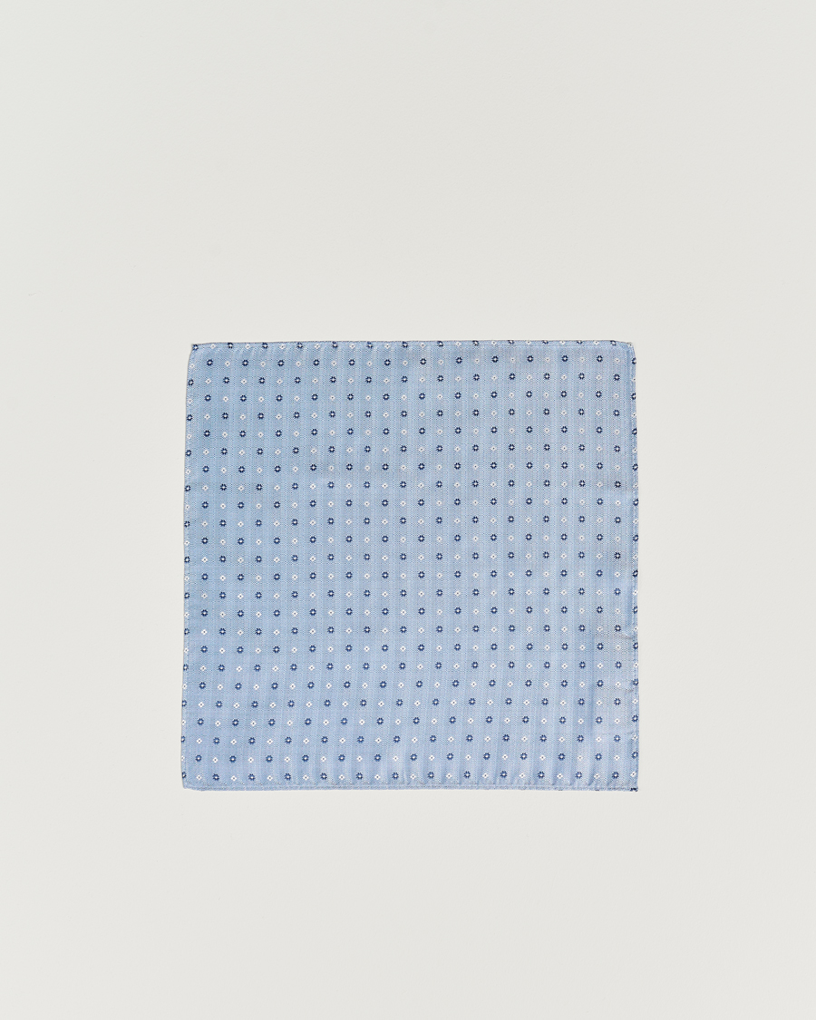 Herr | Amanda Christensen Box Set Silk 8cm Tie With Pocket Square Blue | Amanda Christensen | Box Set Silk 8cm Tie With Pocket Square Blue