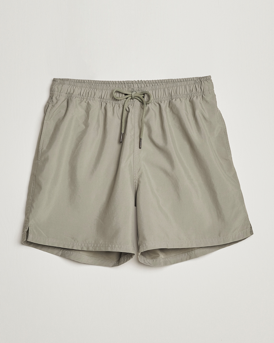 Herr | Badbyxor | Bread & Boxers | Swimshorts Sage Green