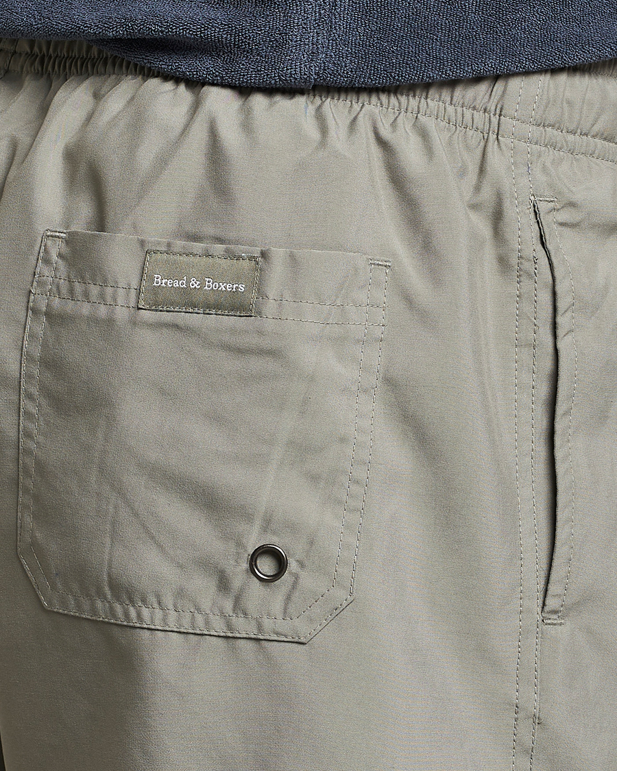 Herr | Badbyxor | Bread & Boxers | Swimshorts Sage Green