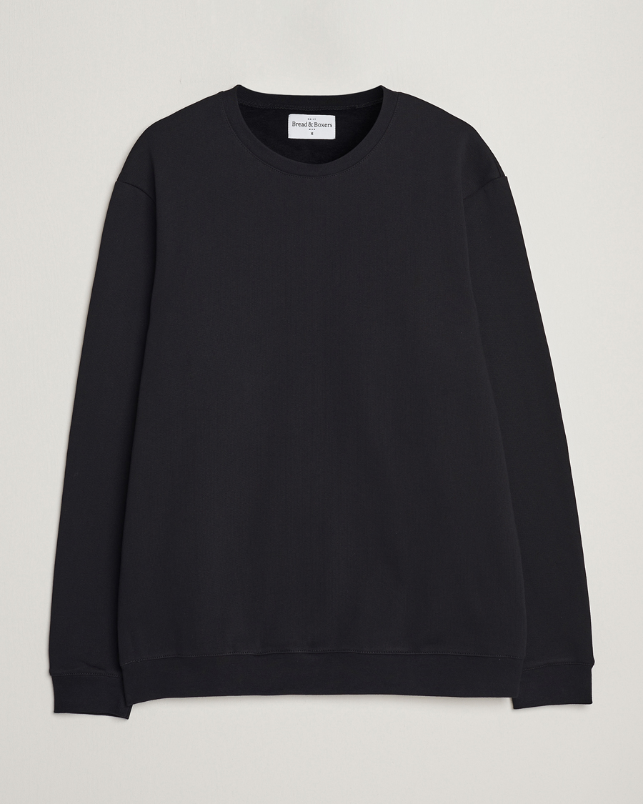 Herr | Tröjor | Bread & Boxers | Loungewear Sweatshirt Black