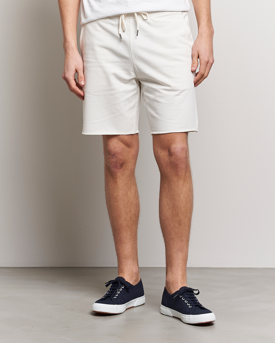 Herr | Bread & Boxers | Bread & Boxers | Loungewear Sweatshorts Ivory