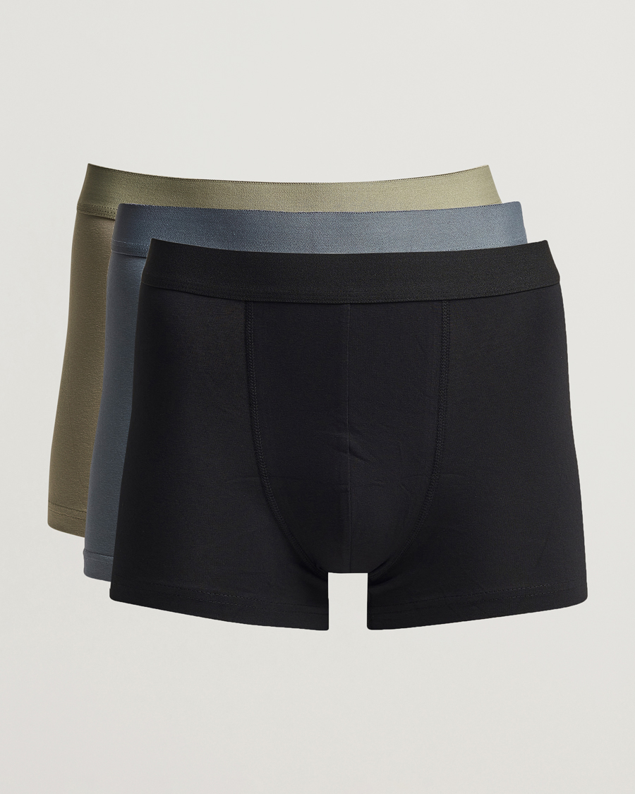 Herr | Underkläder | Bread & Boxers | 3-Pack Boxer Brief Blue/Green/Black