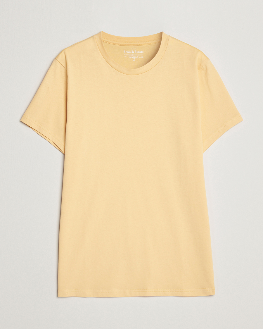 Herr | T-Shirts | Bread & Boxers | Heavy Cotton Crew Neck Tee Sahara Sun