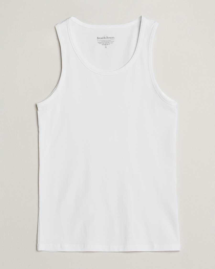 Herr | Bread & Boxers | Bread & Boxers | 2-Pack Tank Top White