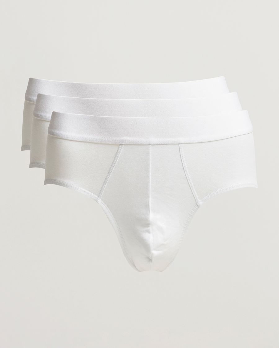 Herr | Underkläder | Bread & Boxers | 3-Pack Brief White 3