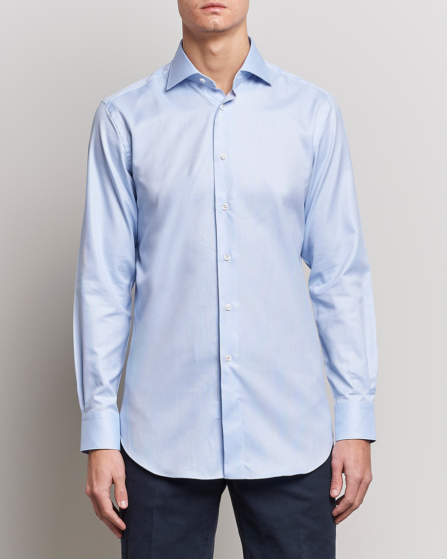 Herr | Brioni | Brioni | Slim Fit Dress Shirt Light Blue