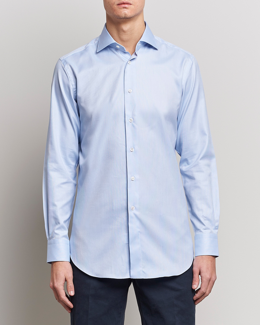 Herr | Skjortor | Brioni | Slim Fit Dress Shirt Light Blue