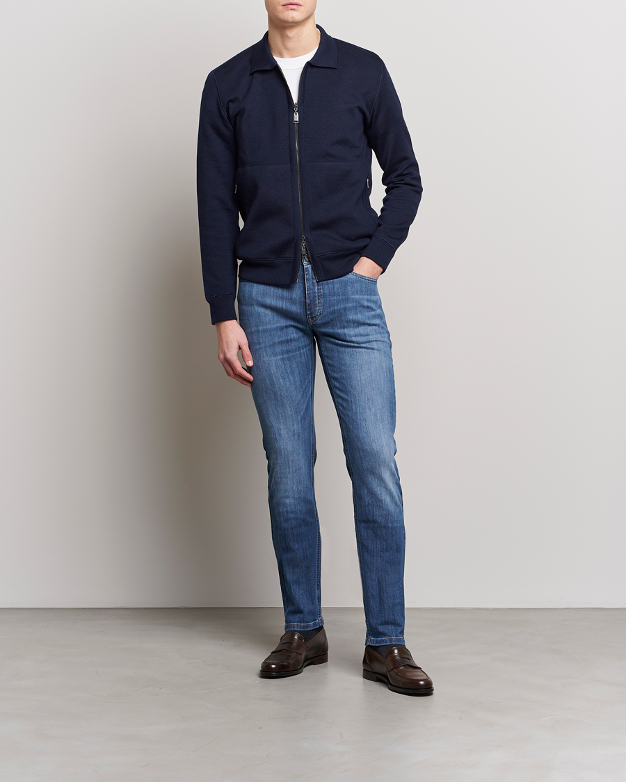 Herr | Jeans | Brioni | Slim Fit Denim Pants Blue Wash