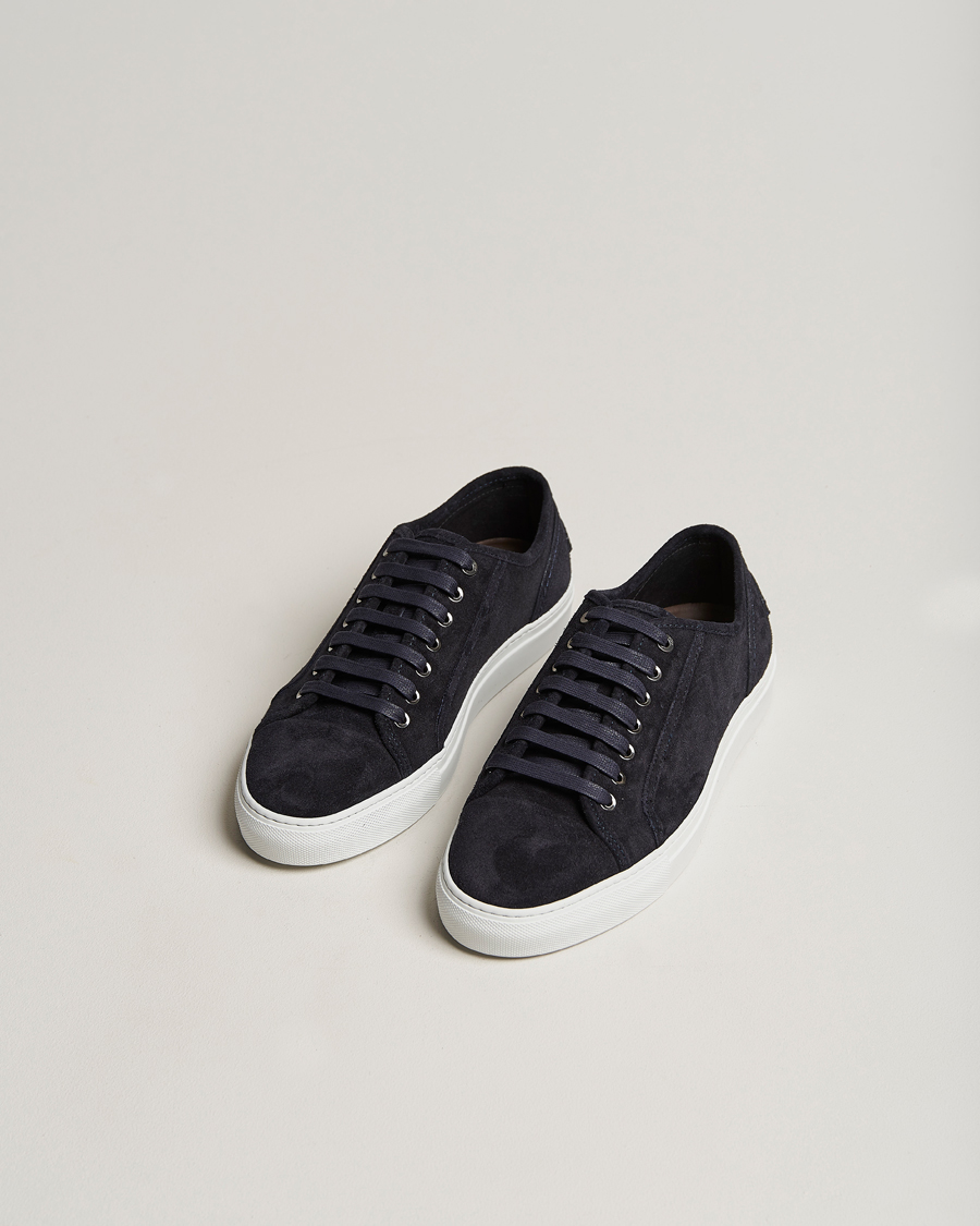 Herr | Brioni Casetta Suede Sneakers Navy | Brioni | Casetta Suede Sneakers Navy