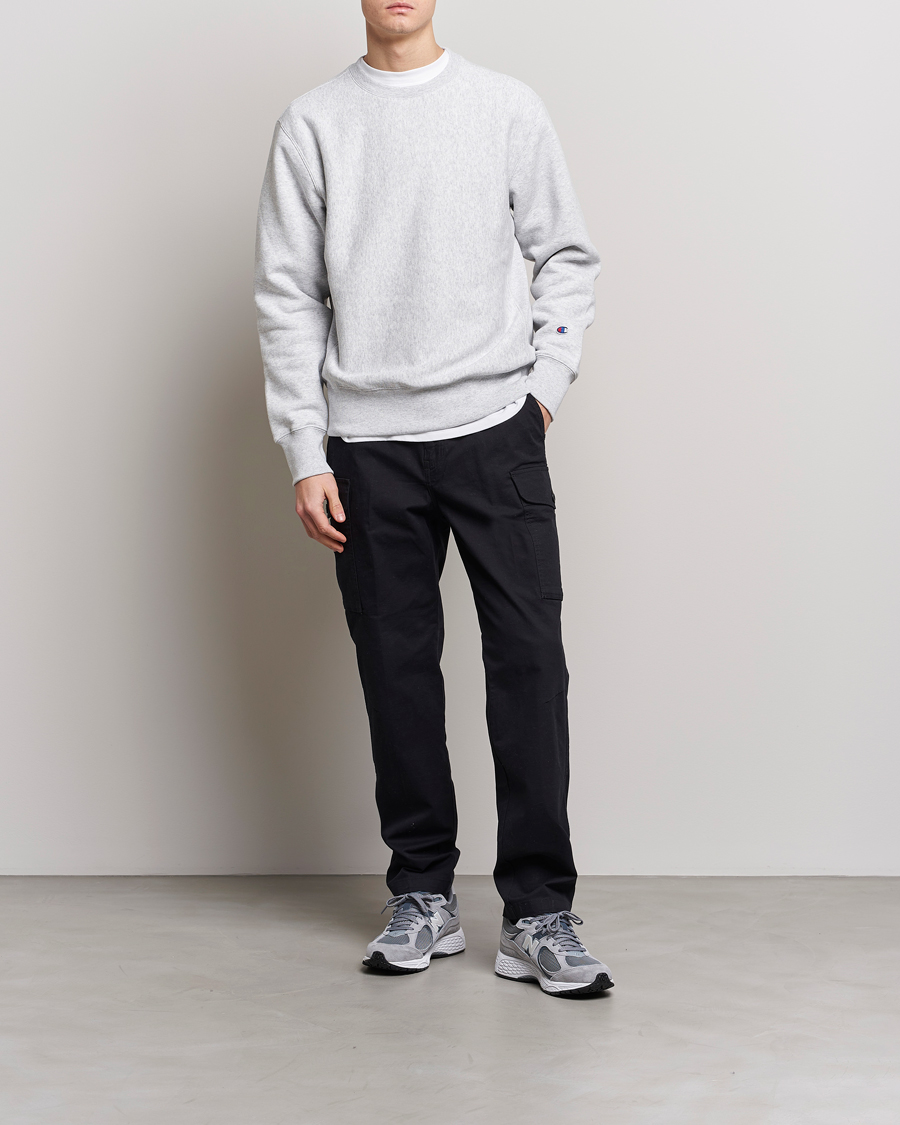 Herr | Tröjor | Champion | Reverse Weave Soft Fleece Sweatshirt Grey Melange