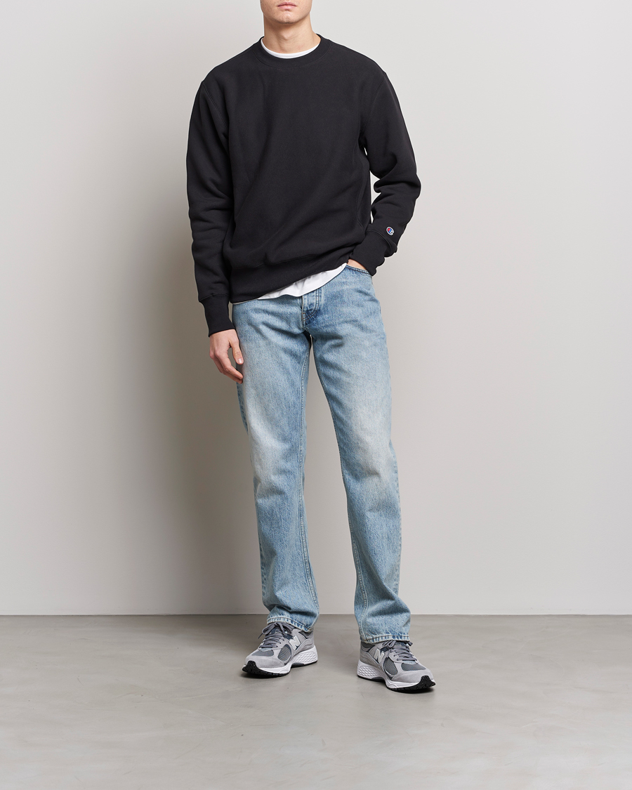 Herr | Tröjor | Champion | Reverse Weave Soft Fleece Sweatshirt Black