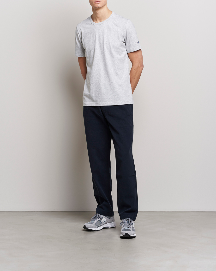 Herr | T-Shirts | Champion | Athletic Jersey Tee Grey Melange
