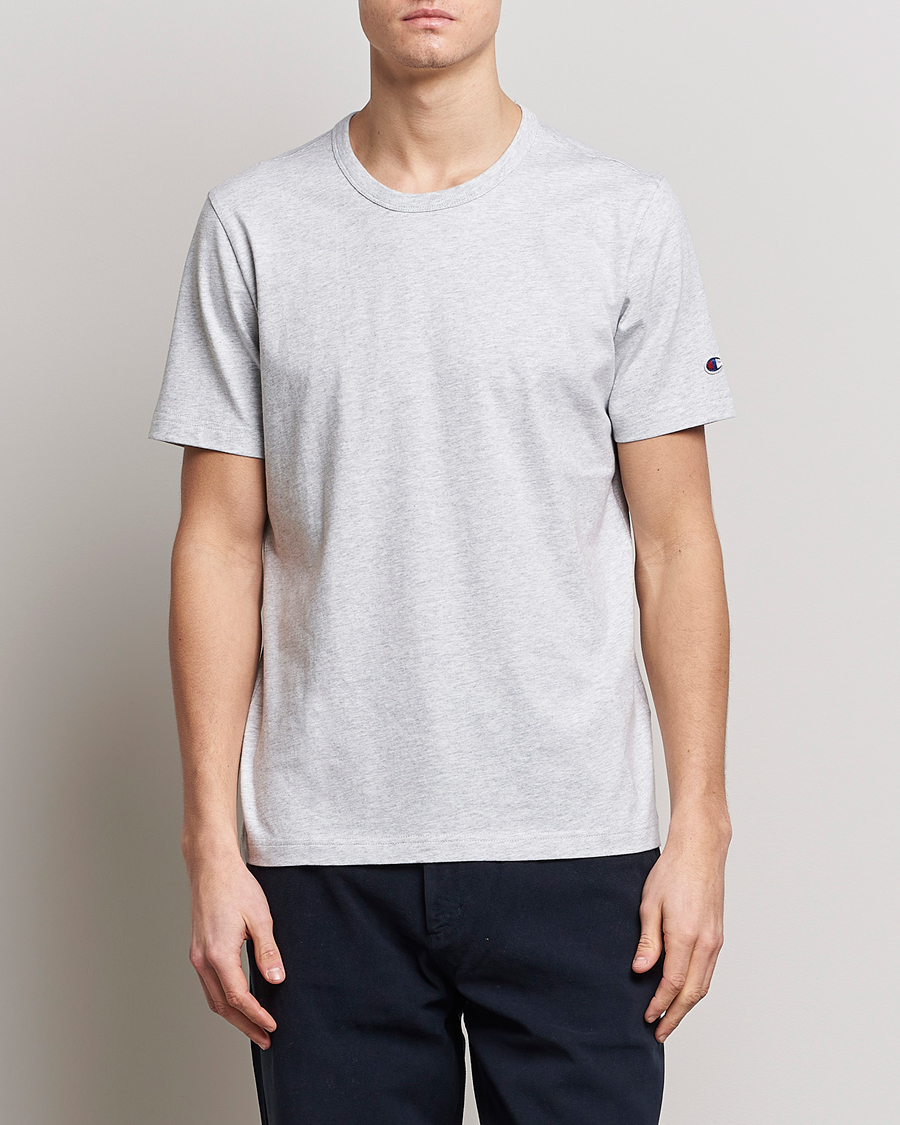 Herr | T-Shirts | Champion | Athletic Jersey Tee Grey Melange