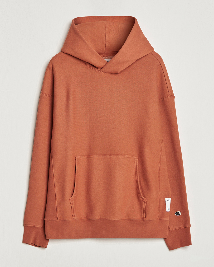 Herr | Tröjor | Champion | Heritage Garment Dyed Hood Baked Clay