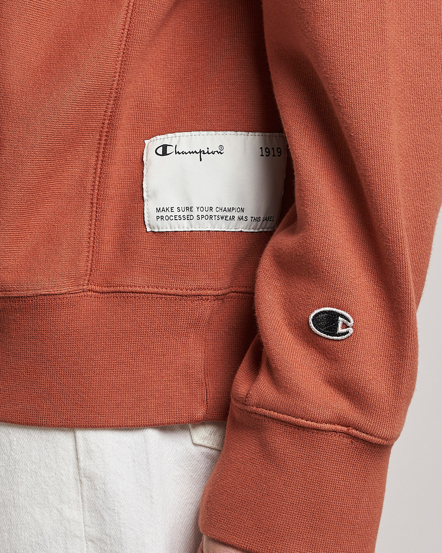 Herr | Tröjor | Champion | Heritage Garment Dyed Hood Baked Clay