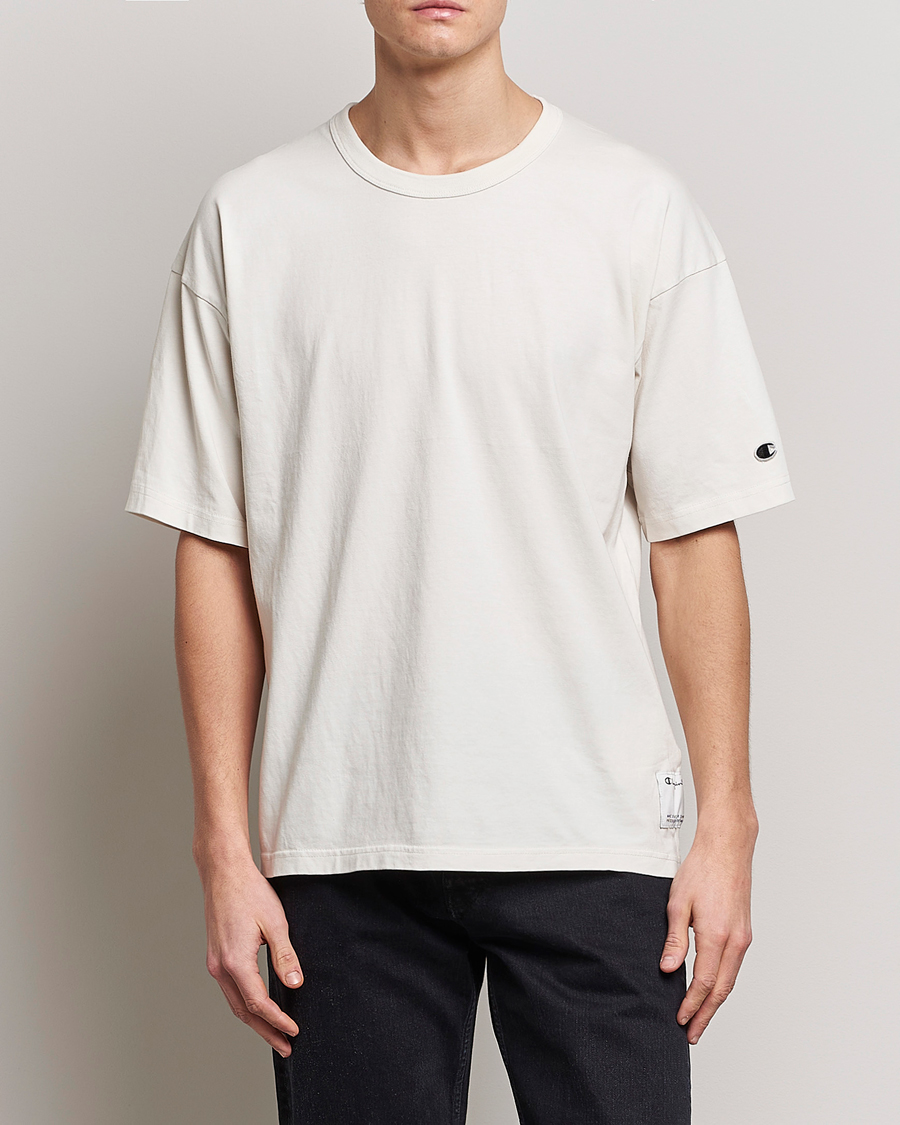Herr | Vita t-shirts | Champion | Heritage Garment Dyed T-Shirt Egret