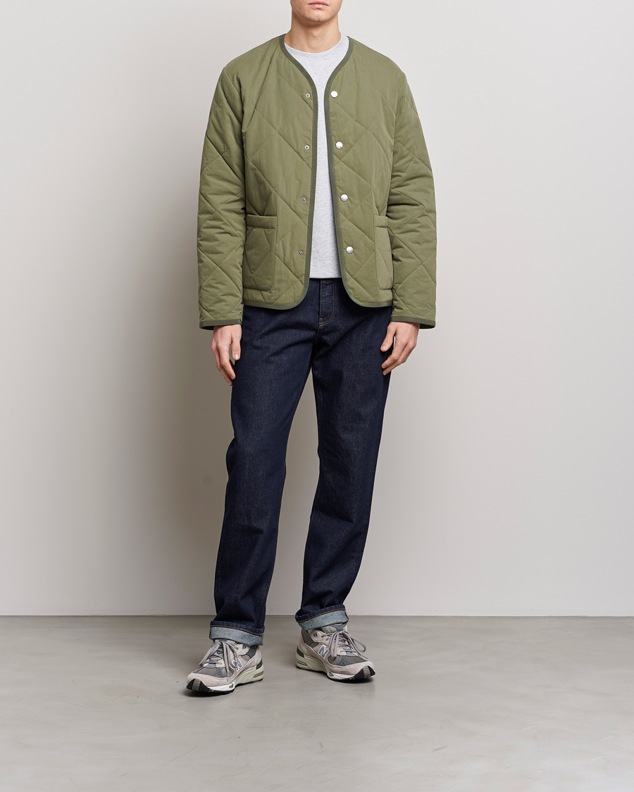 Herr | Jackor | A.P.C. | Julien Quilted Jacket Olive