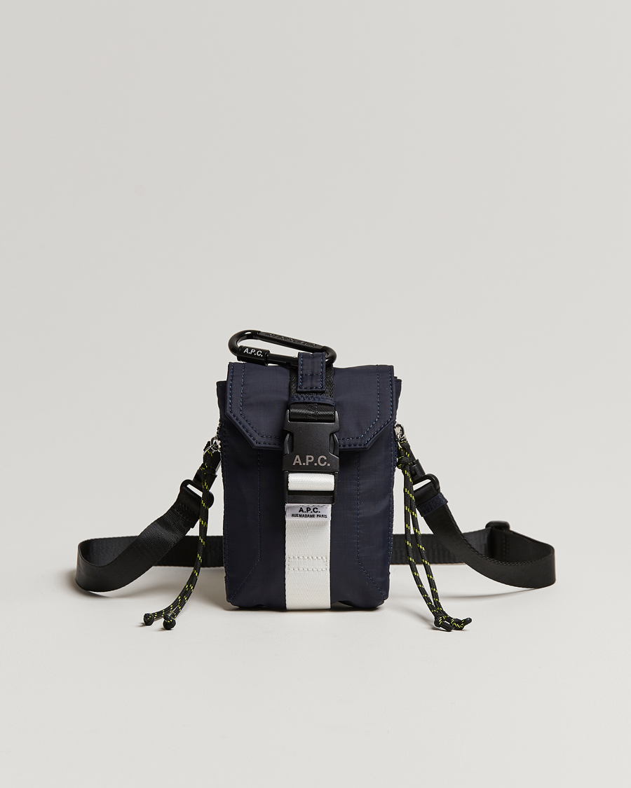 Herr | Väskor | A.P.C. | Trek Crossbody Pouch Dark Navy