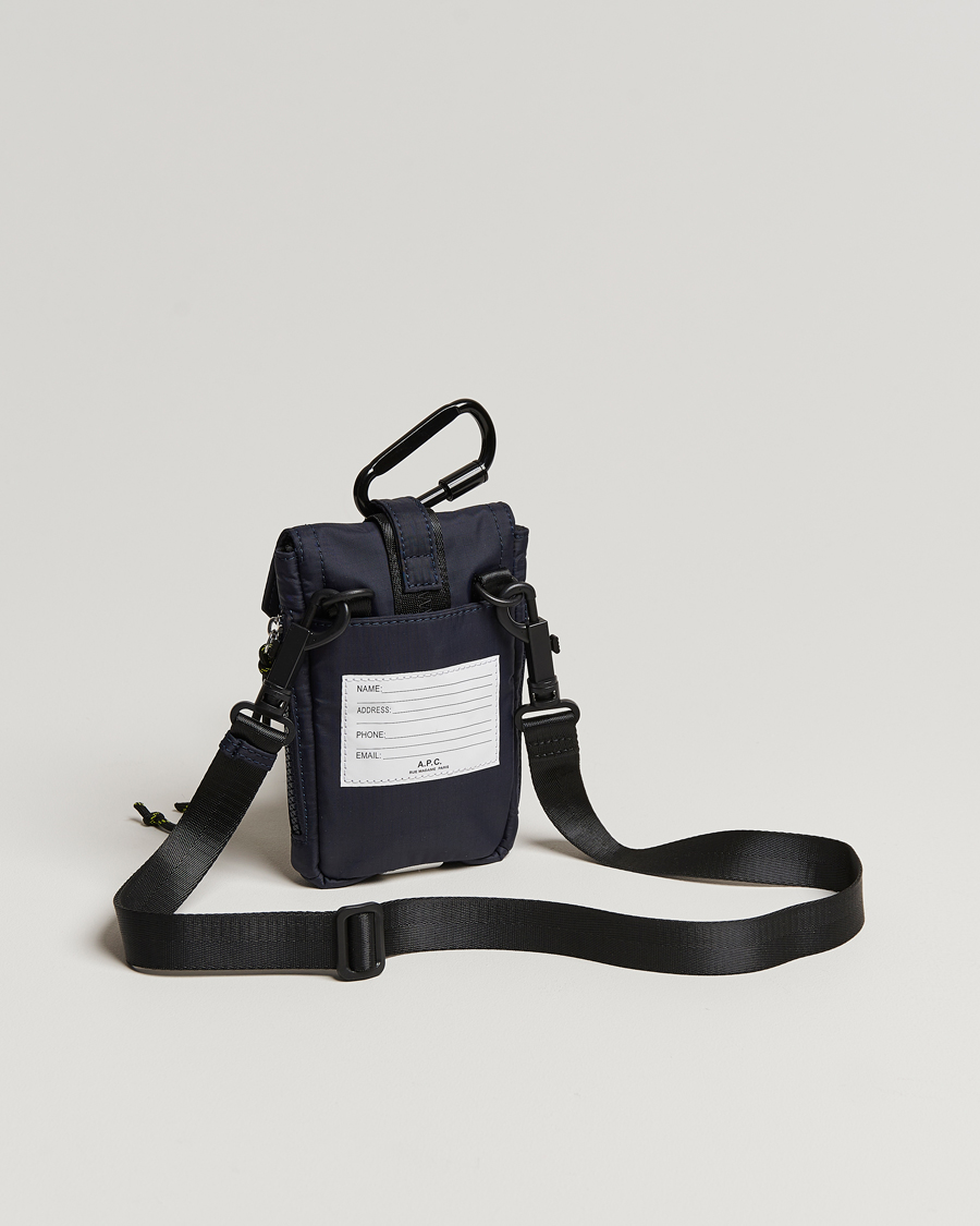 Herr | Väskor | A.P.C. | Trek Crossbody Pouch Dark Navy