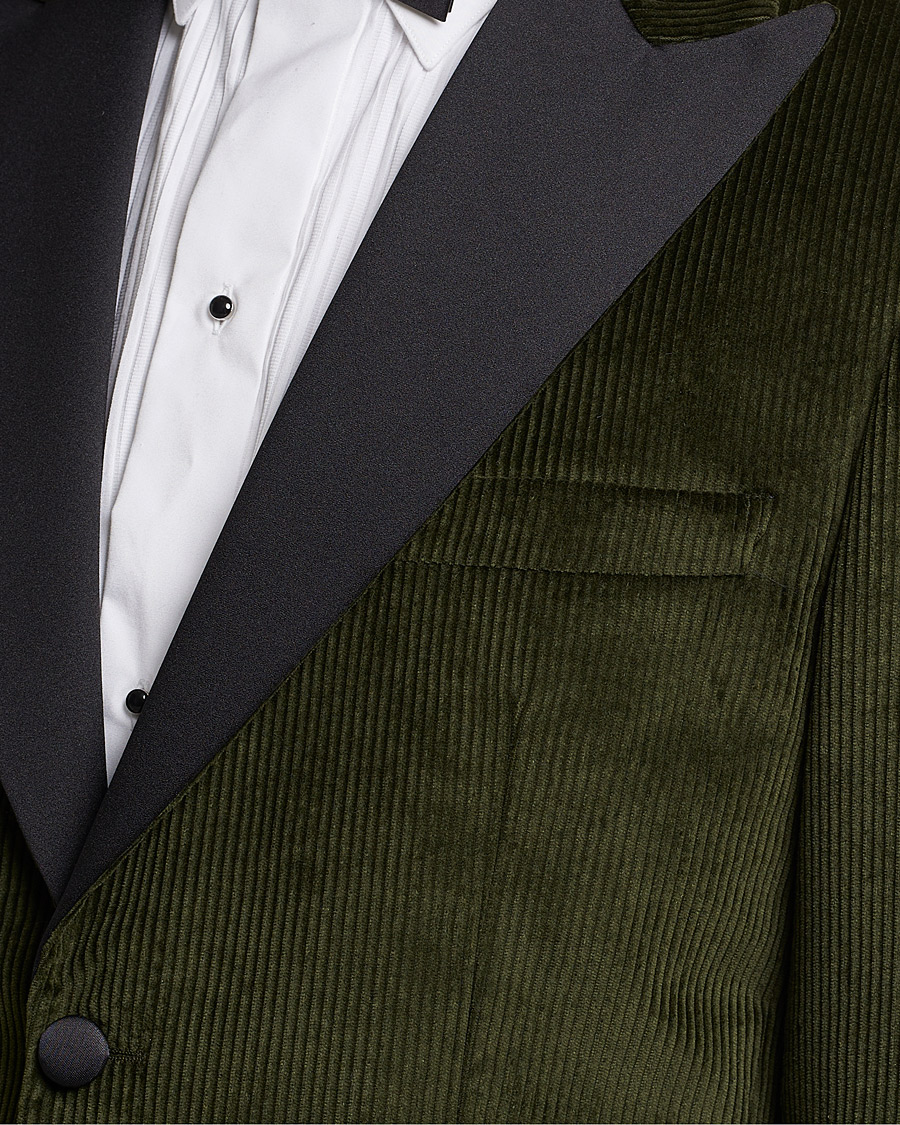 Herr | Kavajer | Morris Heritage | Carl Corduroy Dinner Jacket Green