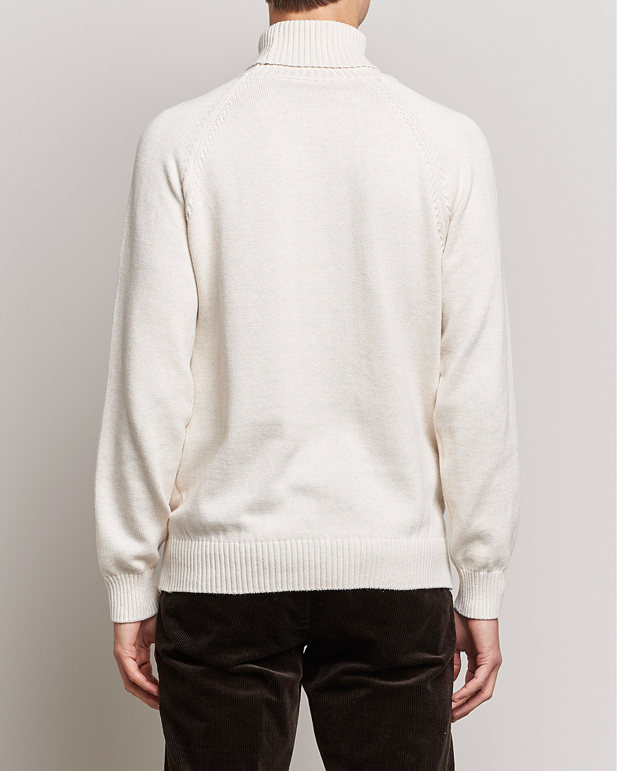 Herr | Tröjor | Oscar Jacobson | Connery Cotton Rollneck Off White