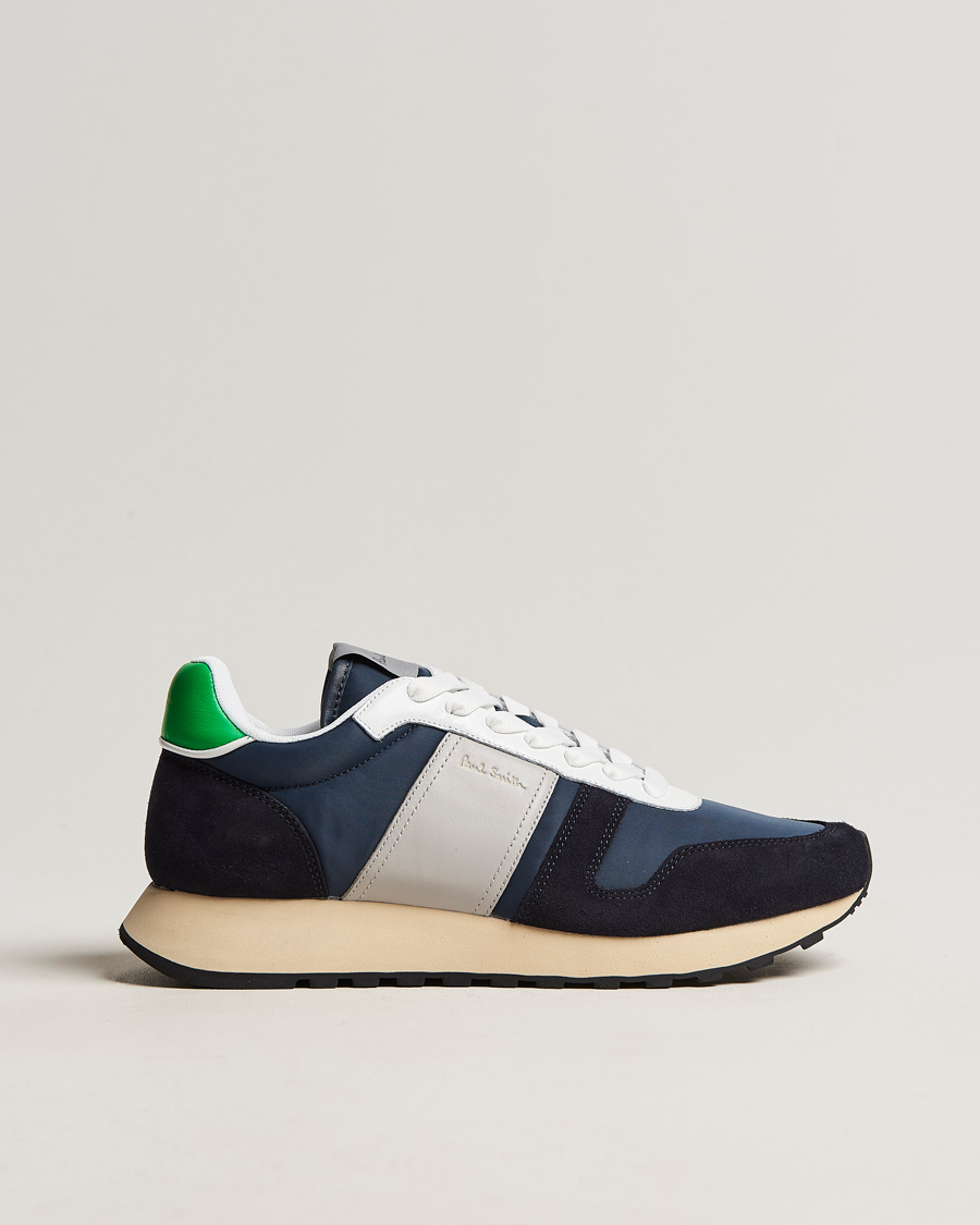 Herr | Paul Smith Eighties Sneaker Navy | Paul Smith | Eighties Sneaker Navy