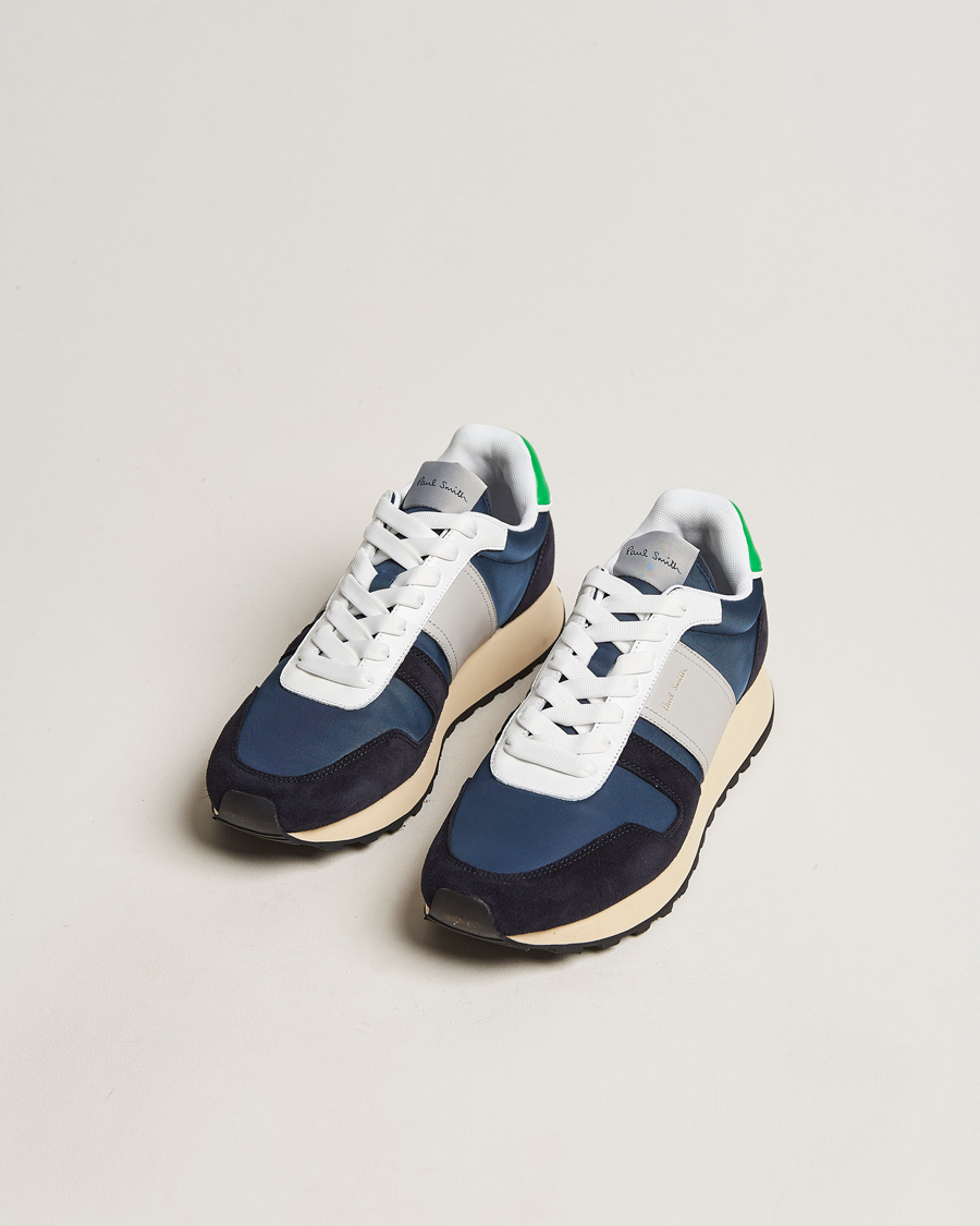 Herr | Paul Smith Eighties Sneaker Navy | Paul Smith | Eighties Sneaker Navy
