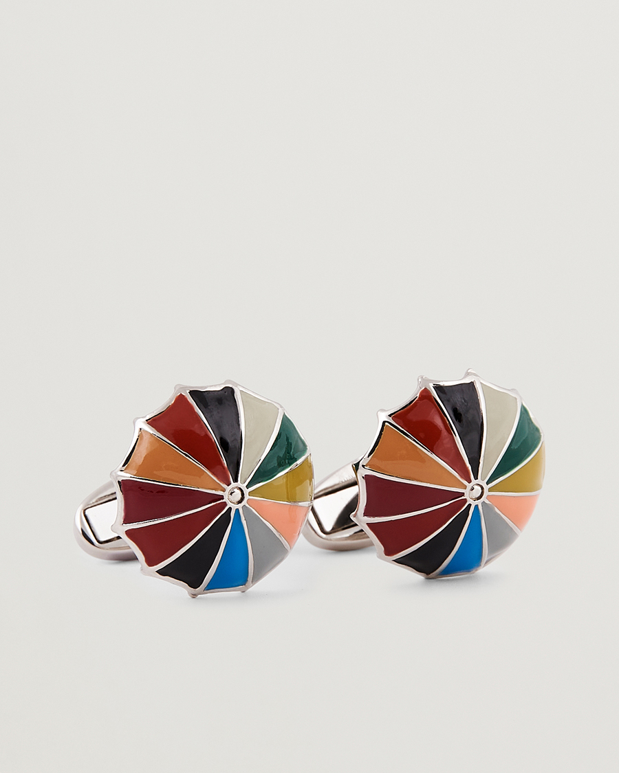 Herr | Paul Smith Umbrella Silver Cufflink Silver | Paul Smith | Umbrella Silver Cufflink Silver