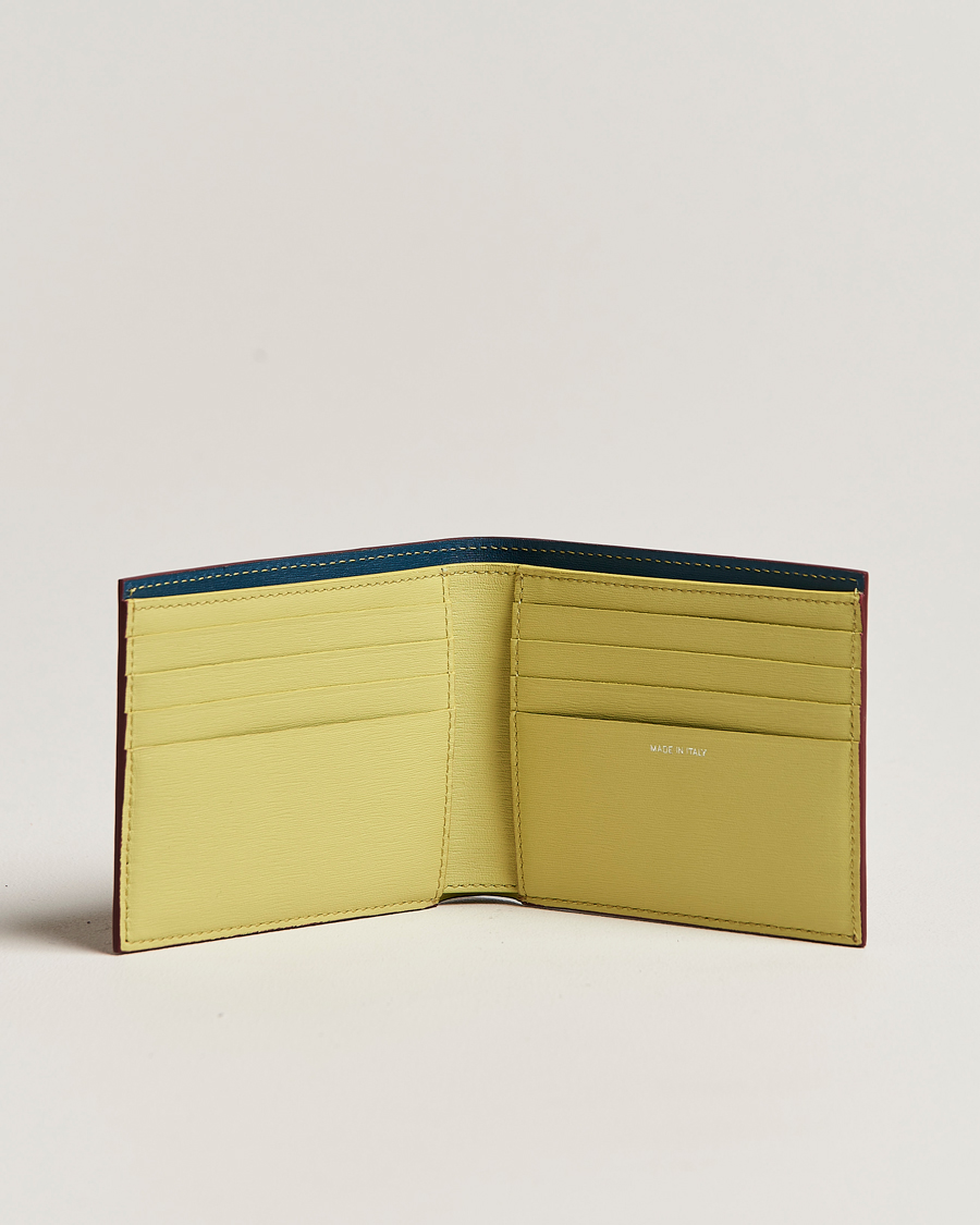Herr |  | Paul Smith | Color Leather Wallet Wine Red