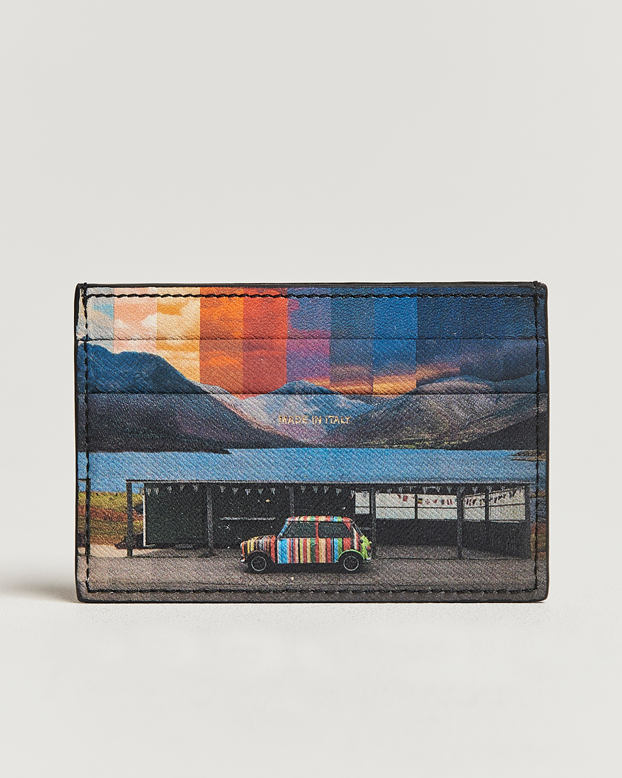 Herr | Paul Smith Car Stripe Cardholder Black | Paul Smith | Car Stripe Cardholder Black