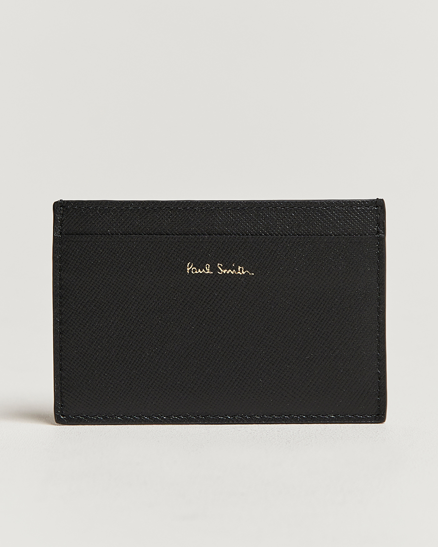 Herr | Paul Smith Car Stripe Cardholder Black | Paul Smith | Car Stripe Cardholder Black