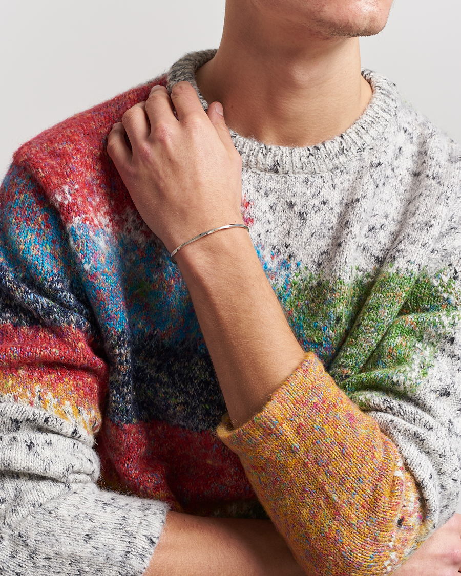 Herr | Paul Smith Silver Twisted Bracelet Silver | Paul Smith | Silver Twisted Bracelet Silver