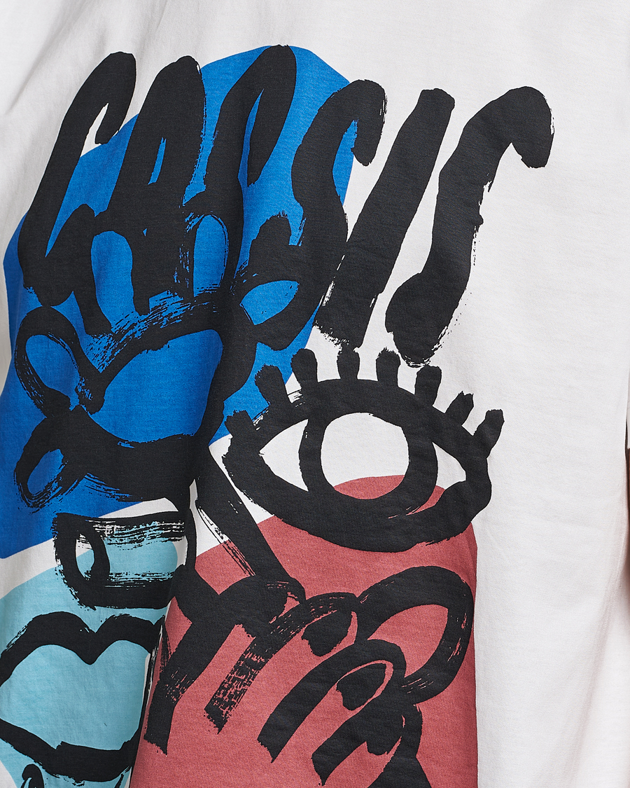 Herr | T-Shirts | Paul Smith | Cassis Print T-Shirt White