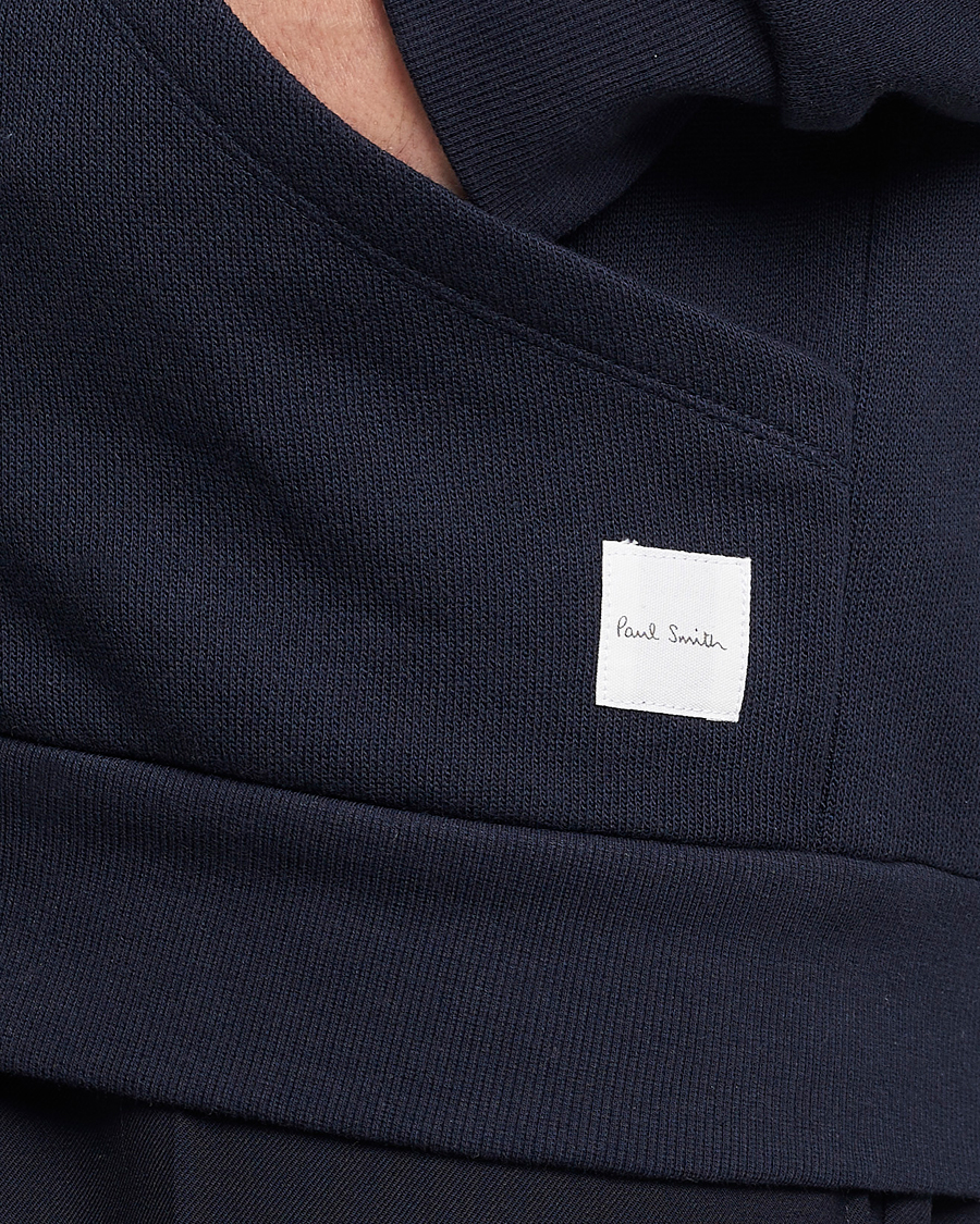 Herr | Paul Smith Bright Stripe Sweat Full Zip Navy | Paul Smith | Bright Stripe Sweat Full Zip Navy