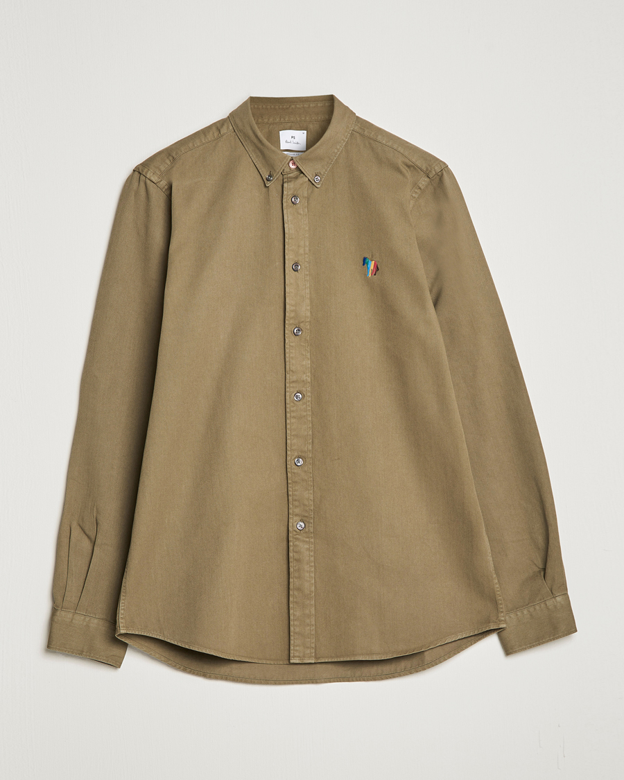 Herr | Skjortor | PS Paul Smith | Cotton Regular Fit Shirt Camo