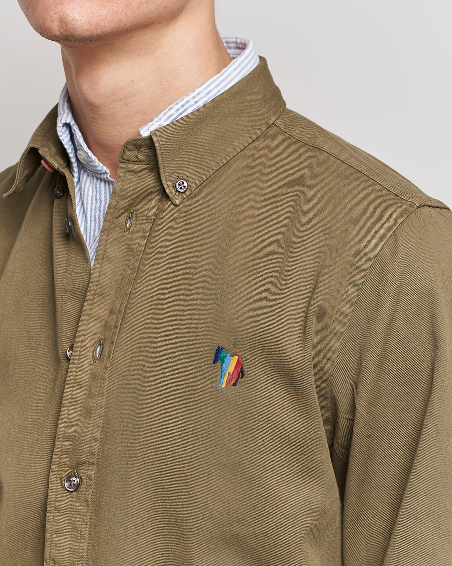Herr | Skjortor | PS Paul Smith | Cotton Regular Fit Shirt Camo