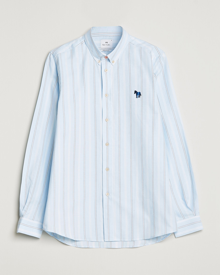 Herr | Skjortor | PS Paul Smith | Cotton Regular Fit Shirt Blue