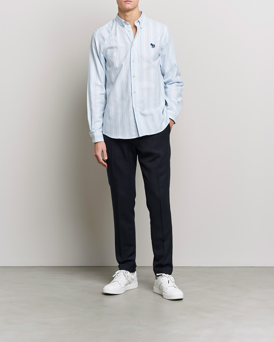 Herr | Skjortor | PS Paul Smith | Cotton Regular Fit Shirt Blue