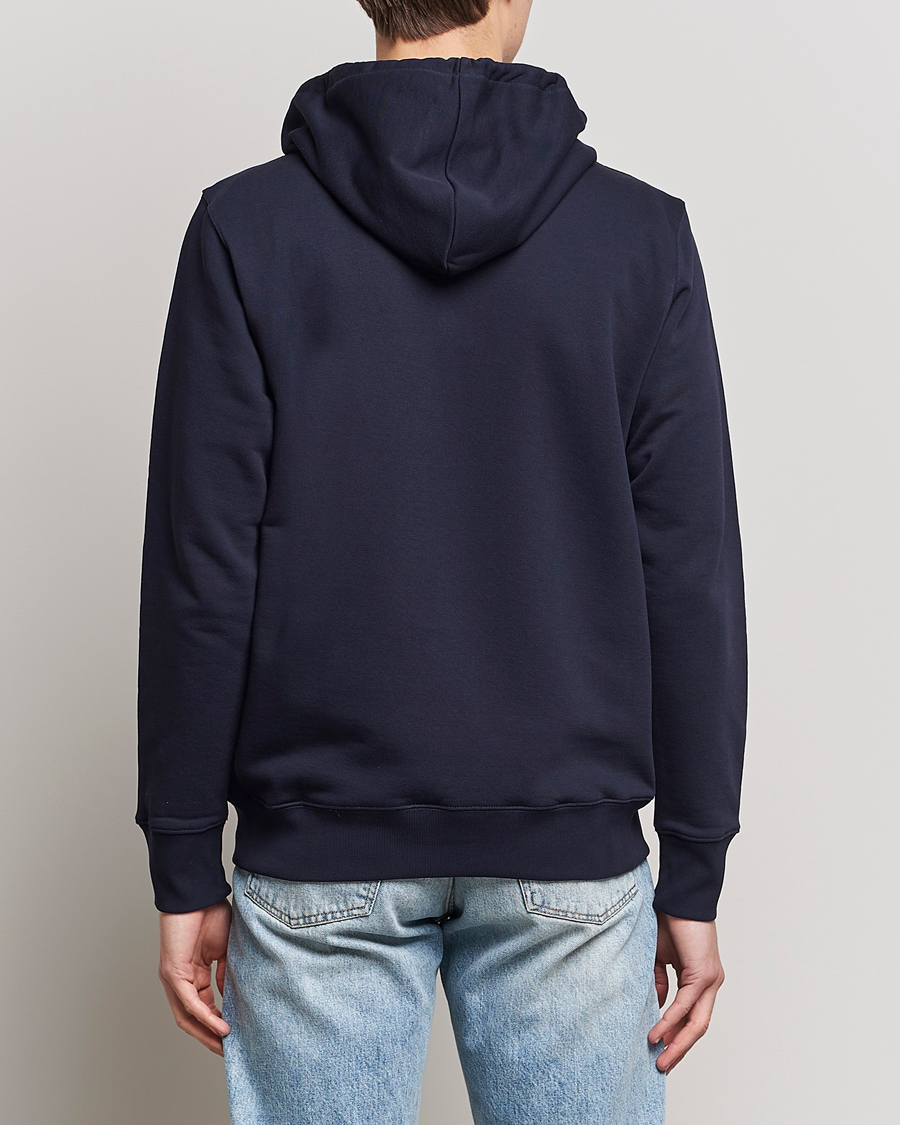 Herr | Tröjor | PS Paul Smith | Zebra Organic Cotton Full Zip Sweater Navy