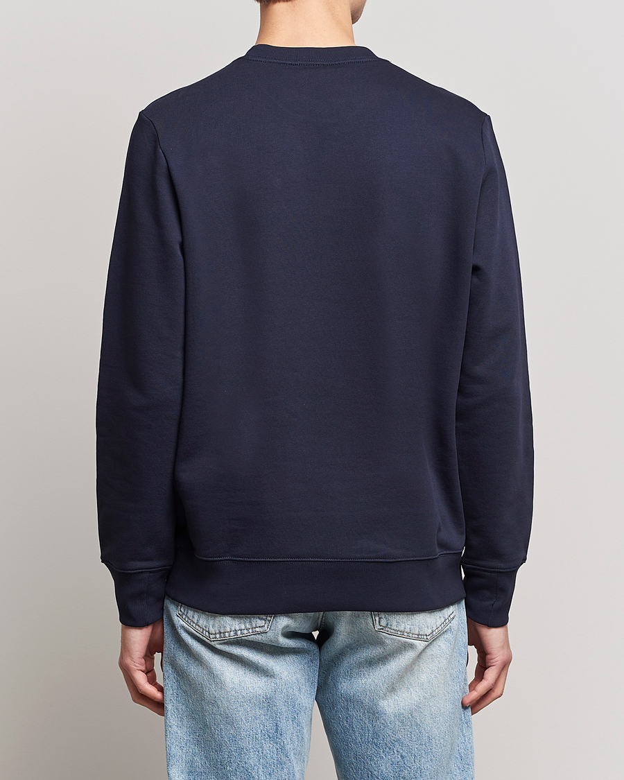Herr | Tröjor | PS Paul Smith | Zebra Organic Cotton Sweatshirt Navy