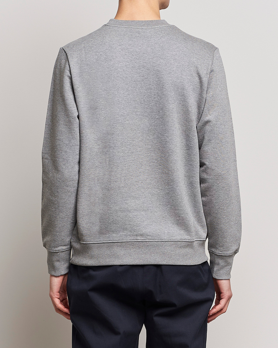 Herr | Tröjor | PS Paul Smith | Zebra Organic Cotton Sweatshirt Grey Melange