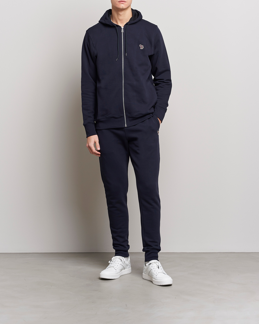 Herr | Byxor | PS Paul Smith | Zebra Organic Cotton Sweatpants Navy