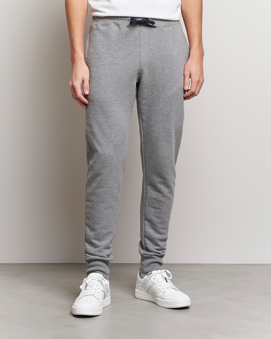Herr | Byxor | PS Paul Smith | Zebra Organic Cotton Sweatpants Grey Melange