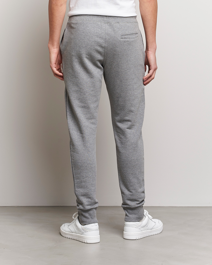 Herr | Byxor | PS Paul Smith | Zebra Organic Cotton Sweatpants Grey Melange