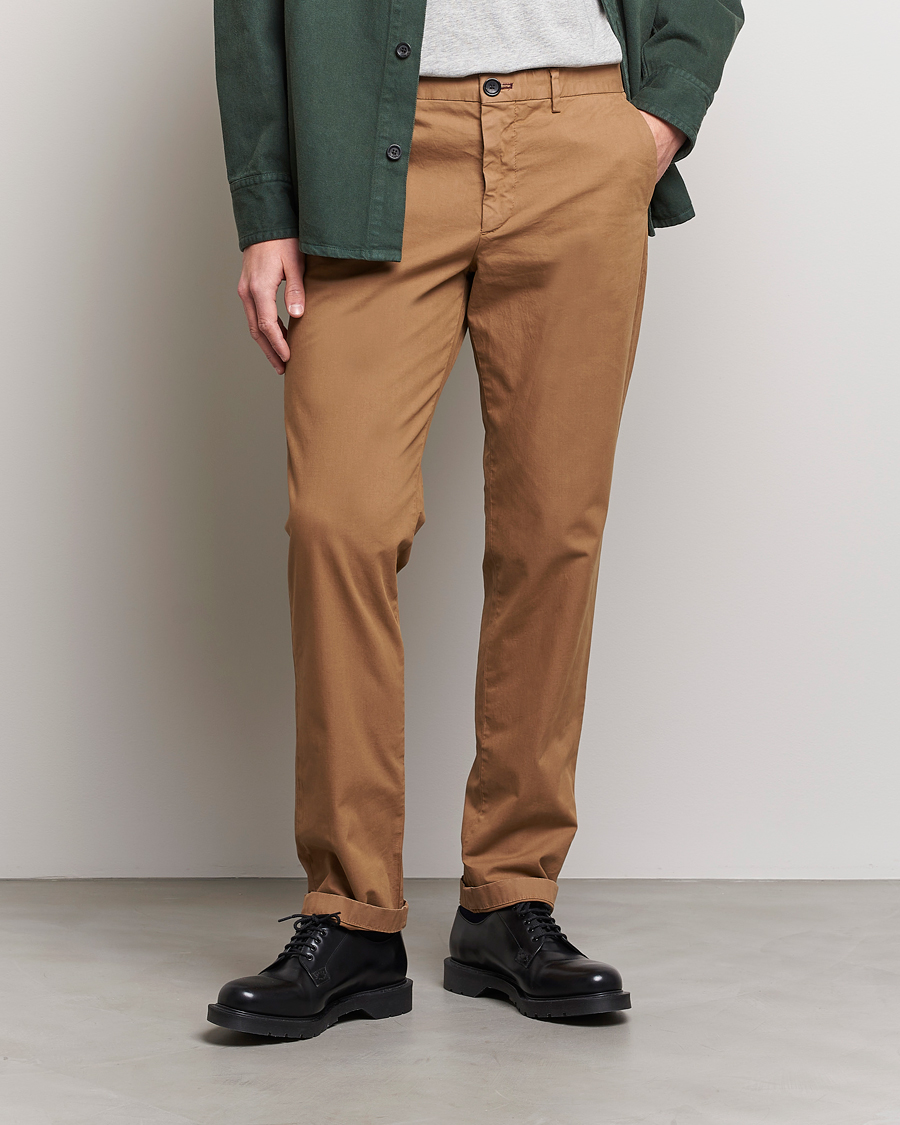 Herr | Byxor | PS Paul Smith | Regular Fit Chino Camel
