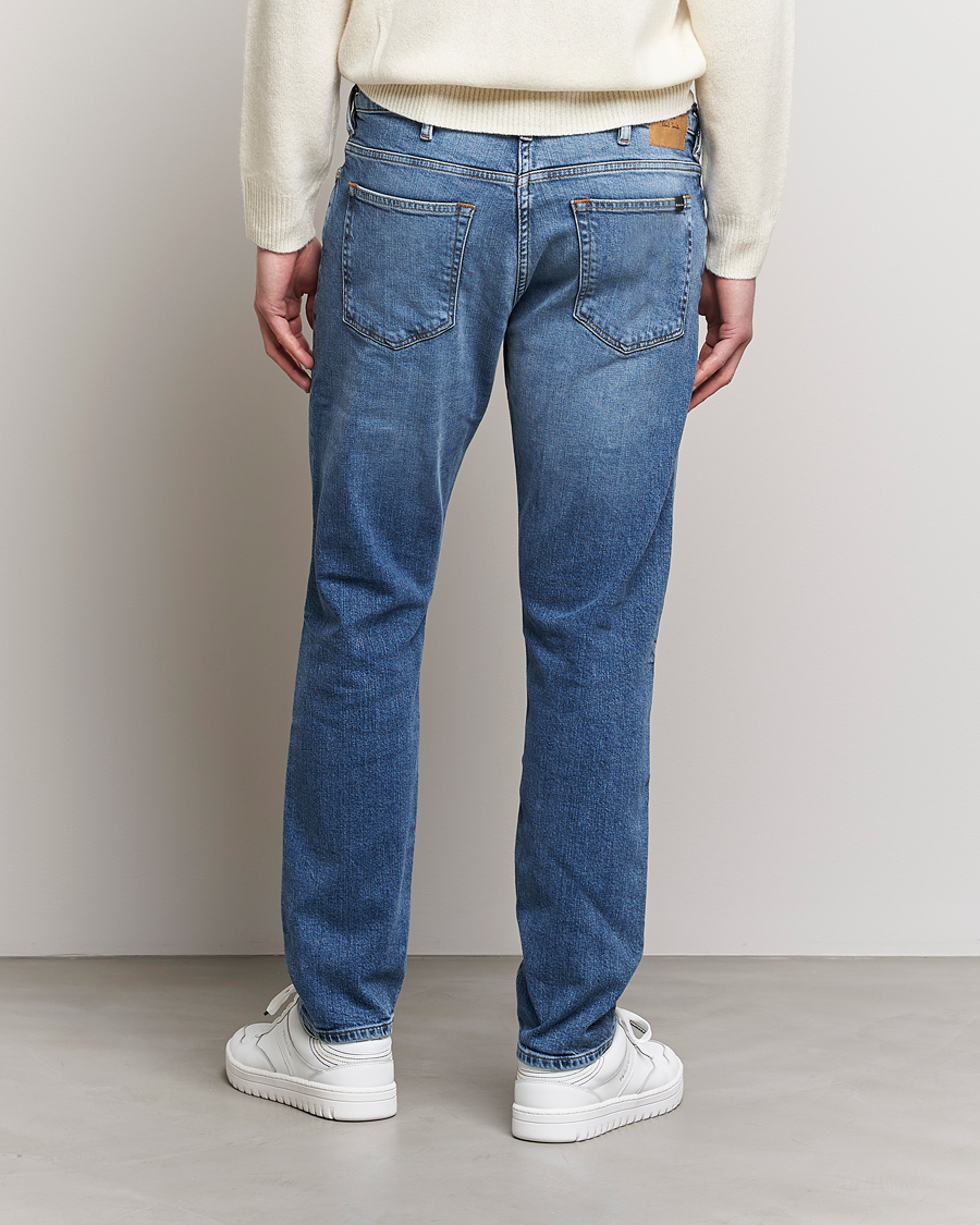 Herr | Jeans | PS Paul Smith | Taped Fit Organic Cotton Jeans Mid Blue