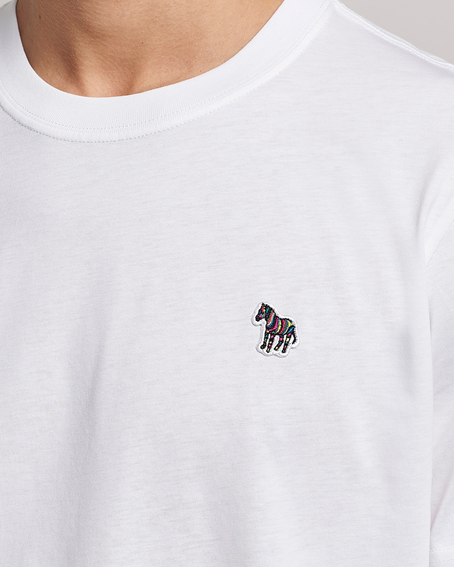 Herr | T-Shirts | PS Paul Smith | Organic Cotton Zebra T-Shirt White