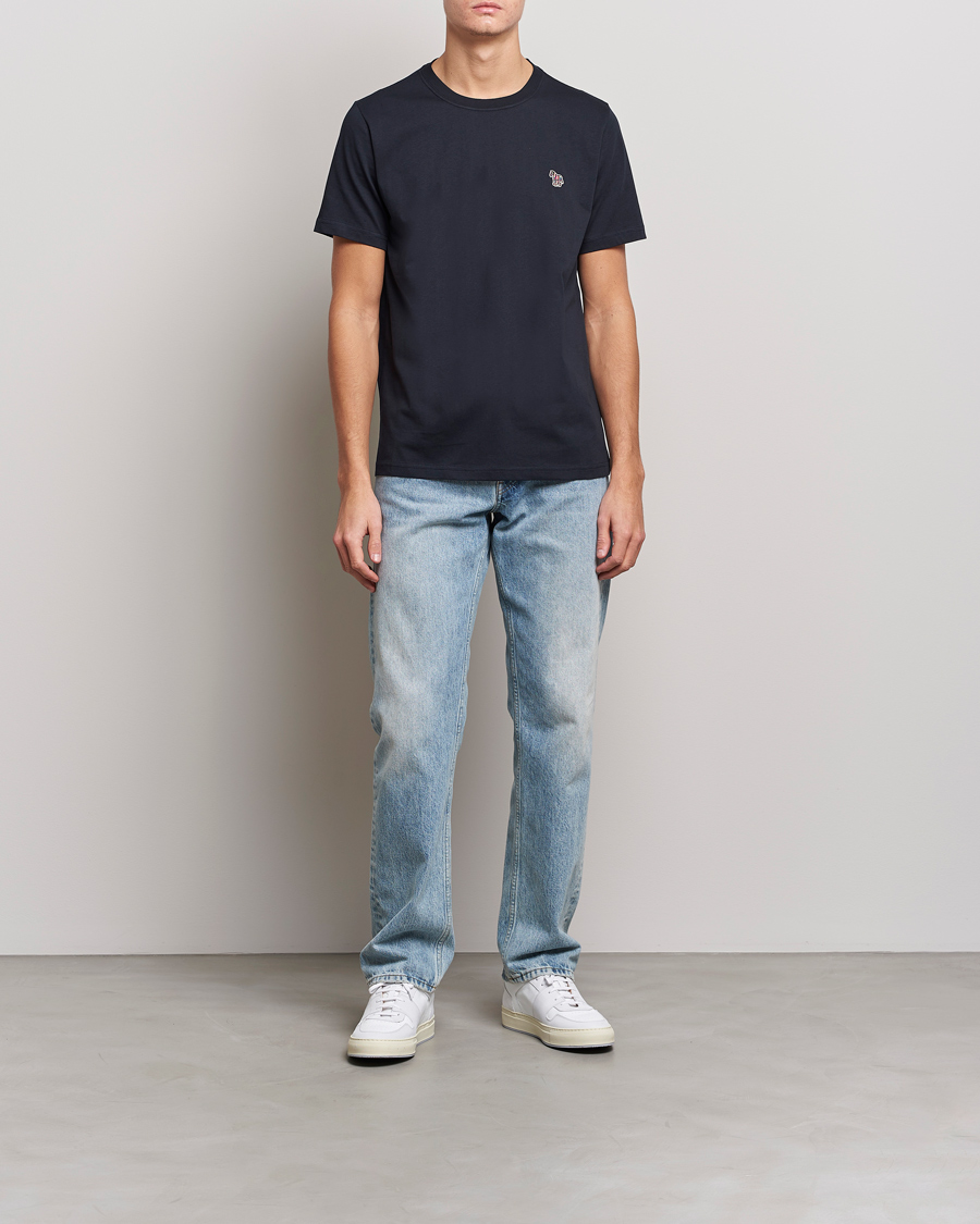 Herr | T-Shirts | PS Paul Smith | Organic Cotton Zebra T-Shirt Navy