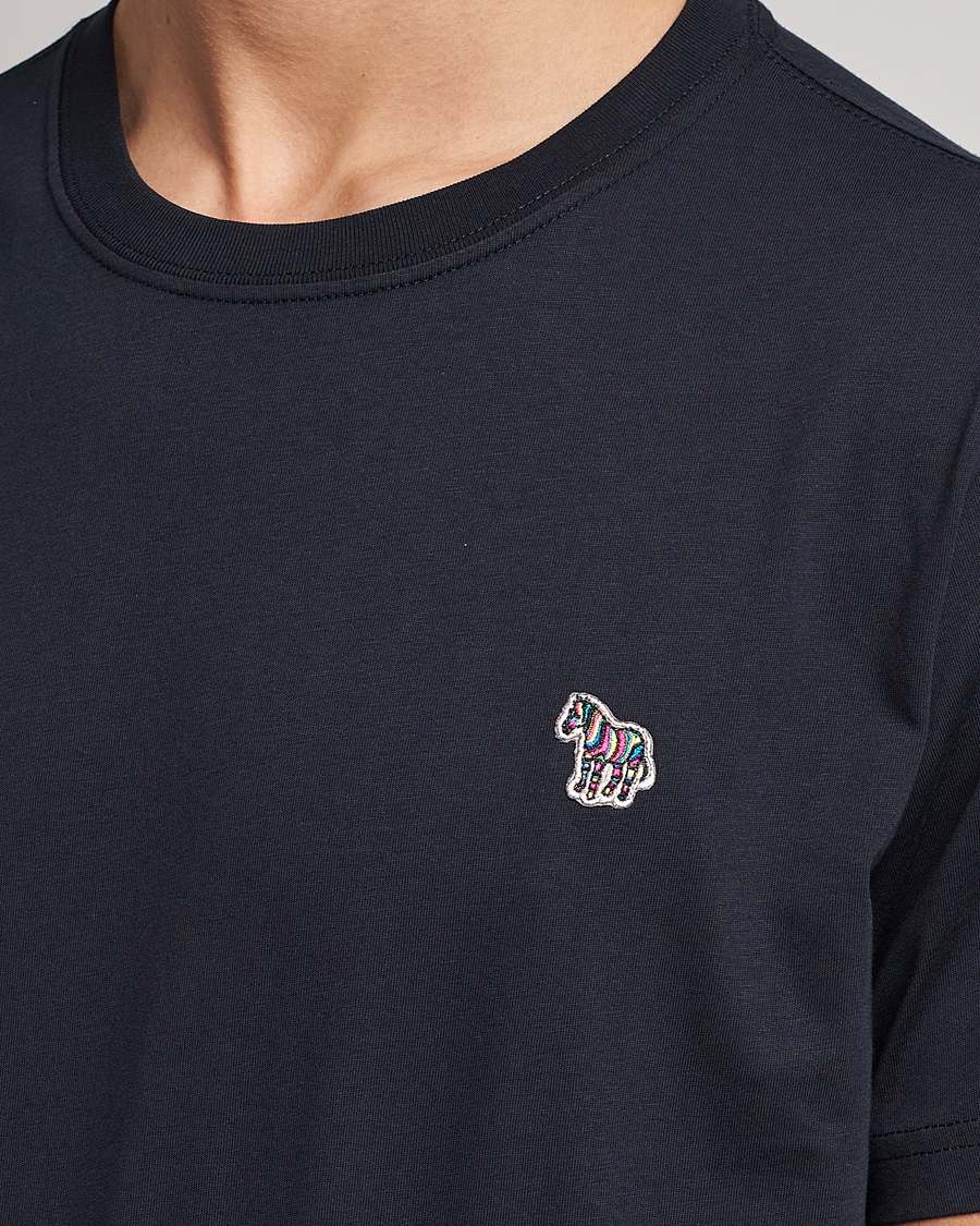 Herr | T-Shirts | PS Paul Smith | Organic Cotton Zebra T-Shirt Navy