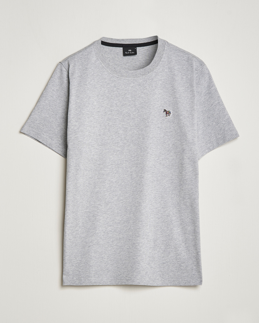 Herr | T-Shirts | PS Paul Smith | Organic Cotton Zebra T-Shirt Grey